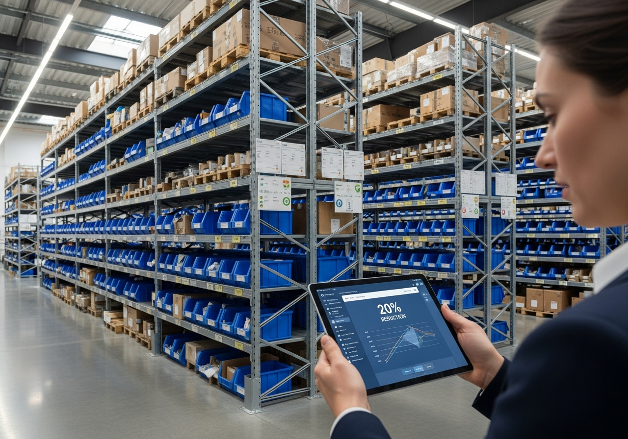 Organised inventory storage